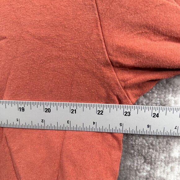 Edwin T Shirt Large Mens Orange Boxy Tee Short Sleeve Tokyo Casual Crew Neck - Picture 3 of 7